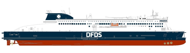 DFDS z nowym promem na trasach z/do Dover w 2021 r. - GospodarkaMorska.pl