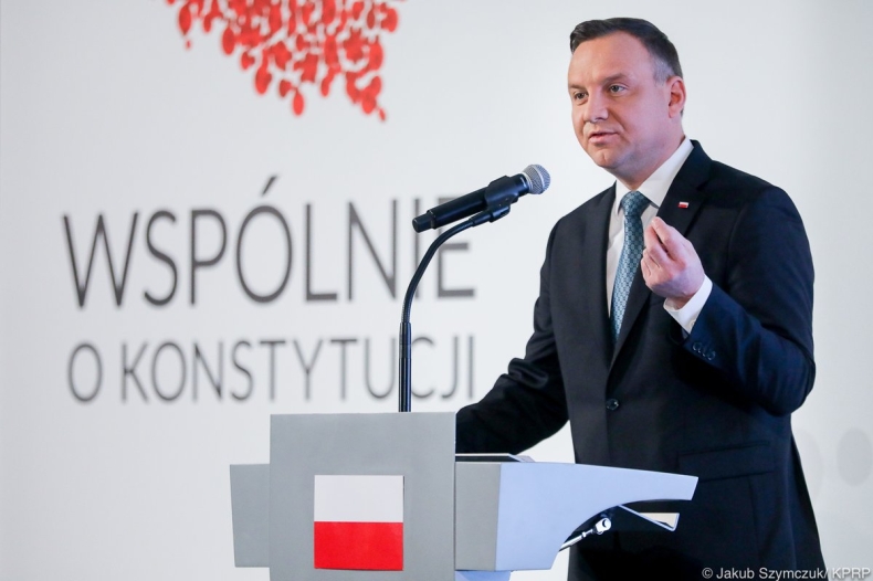 Prezydent: Jest zdecydowany głos, że trzeba wiek emerytalny zabezpieczyć w konstytucji - GospodarkaMorska.pl