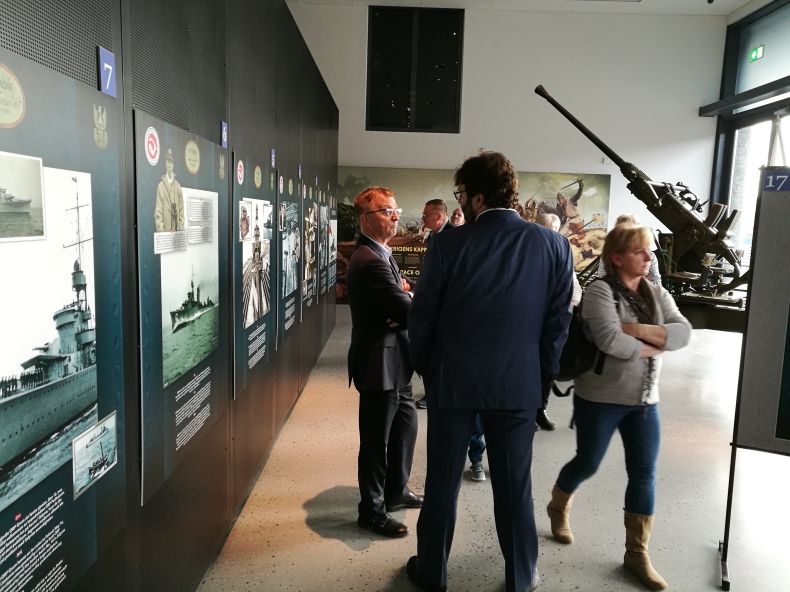 Otwarcie wystawy o ORP Grom w Narwiku - GospodarkaMorska.pl