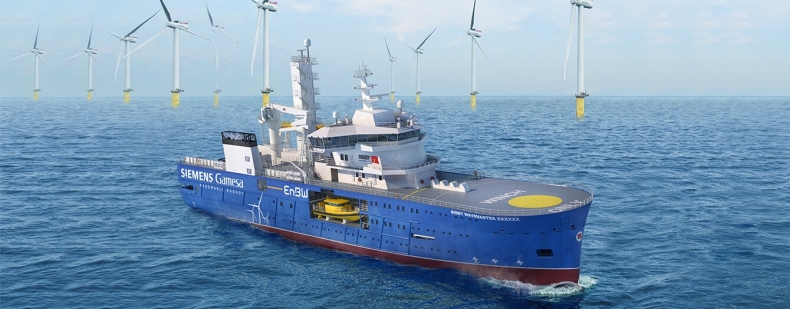 Położenie stępki pod hotelowiec dla Bibby Marine Services - GospodarkaMorska.pl