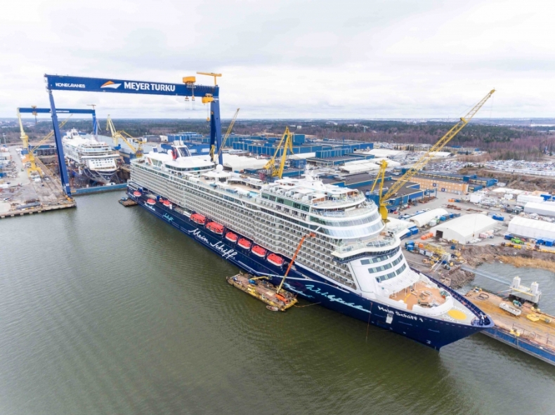 W Finlandii trwa budowa wycieczkowca Mein Schiff 2 nowej generacji - GospodarkaMorska.pl