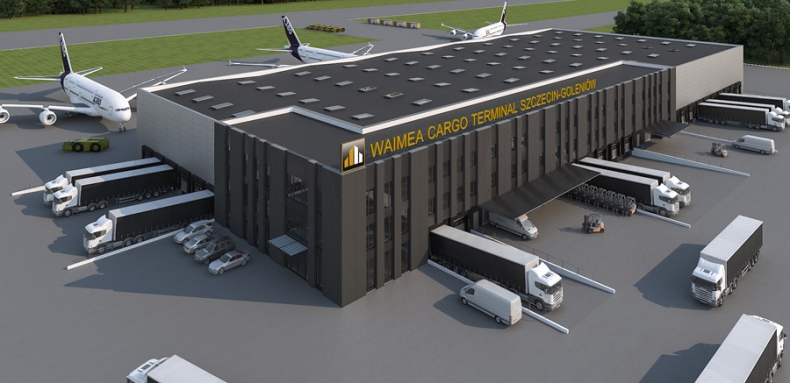 Inwestor kupił działkę pod budowę terminala cargo na lotnisku Szczecin–Goleniów - GospodarkaMorska.pl