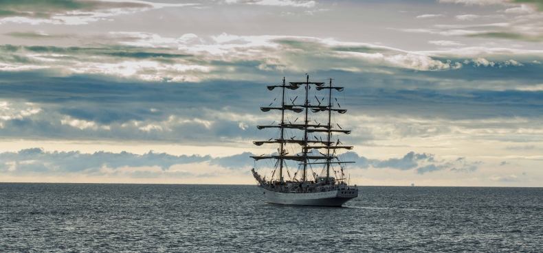 Pure Ballast Alfa Laval pod żaglami Daru Młodzieży - GospodarkaMorska.pl