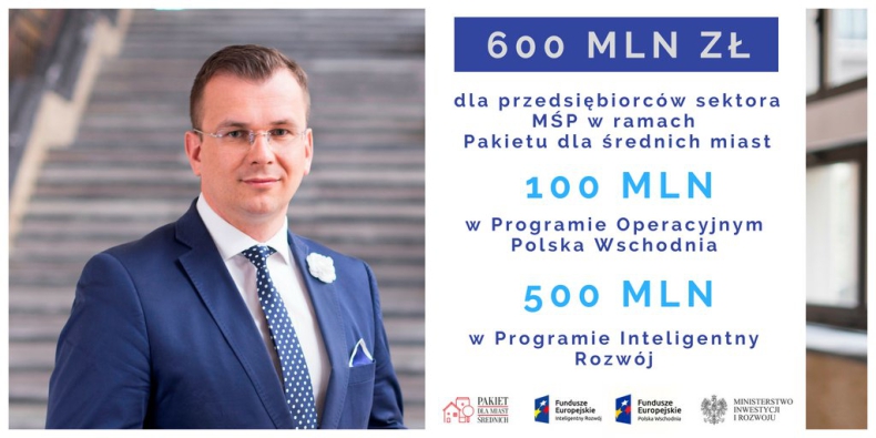 MIiR: 600 mln zł czeka na firmy, które zainwestują w małych i średnich miastach - GospodarkaMorska.pl