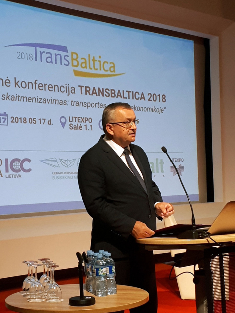 O nowych technologiach w transporcie na konferencji TRANSBALTICA 2018 w Wilnie - GospodarkaMorska.pl