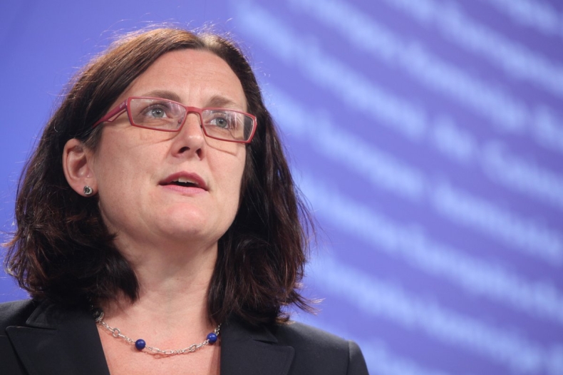 Malmstroem: Decyzja USA ws. ceł podkopuje stosunki transatlantyckie - GospodarkaMorska.pl
