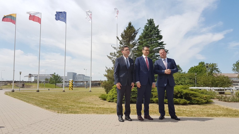 Premier Mateusz Morawiecki przybył z wizytą na Litwę - GospodarkaMorska.pl