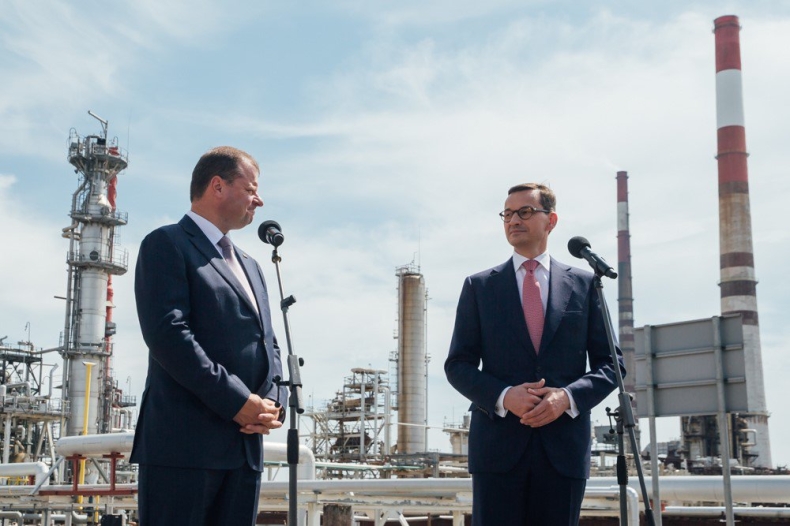 Premier: Inwestycja w Możejki dzięki wizji i determinacji Lecha Kaczyńskiego - GospodarkaMorska.pl