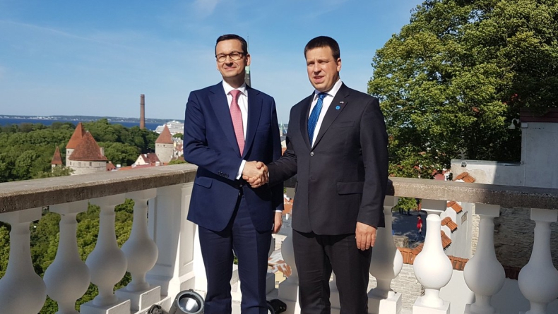 Premier Mateusz Morawiecki przybył do Estonii - GospodarkaMorska.pl