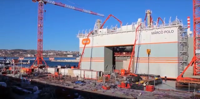 Zobacz, jak innowacyjny dok ze stoczni CRIST rozbudowuje Księstwo Monako (wideo) - GospodarkaMorska.pl