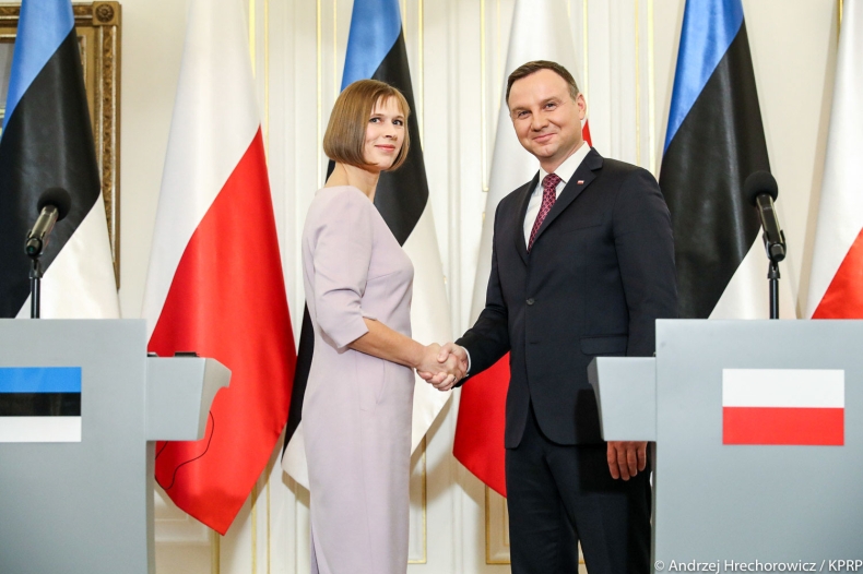 Prezydent Duda rozpoczął wizytę w Estonii - GospodarkaMorska.pl