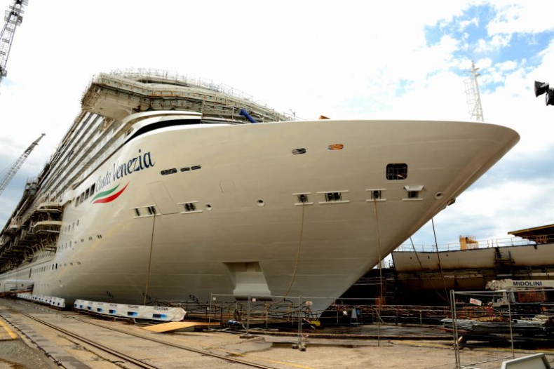Fincantieri zwodowało nowy wycieczkowiec Costa Cruises - GospodarkaMorska.pl