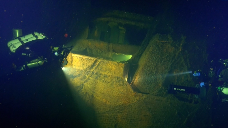 Niebezpieczny wrak na dnie Zatoki Gdańskiej. Może wyciec z niego nawet 1,5 mln l paliwa (foto, wideo) - GospodarkaMorska.pl