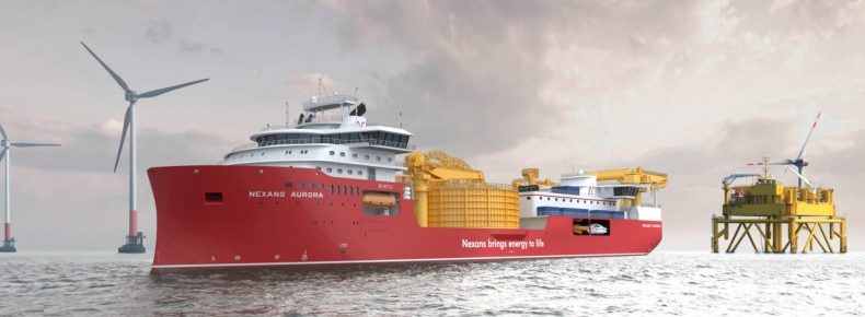 W stoczni Crist powstanie częściowo wyposażony kablowiec dla Nexans (wideo) - GospodarkaMorska.pl