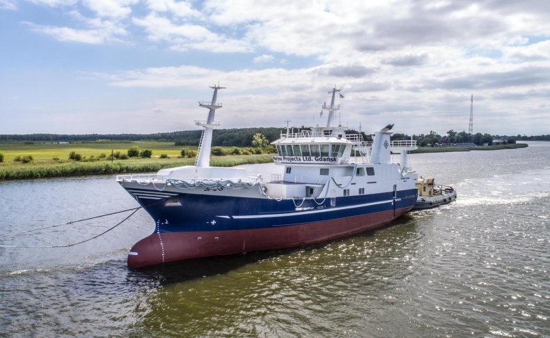 Stocznia Marine Projects przekazała Norwegom kolejny statek rybacki [foto, wideo] - GospodarkaMorska.pl
