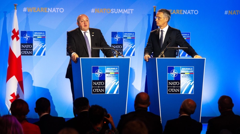 Szef NATO deklaruje dalsze wsparcie dla Gruzji - GospodarkaMorska.pl