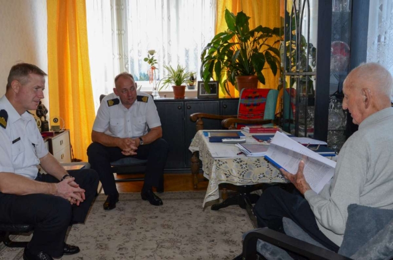 Z wizytą u weterana - GospodarkaMorska.pl