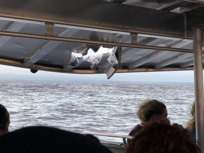 USA: Na Hawajach lawa wulkaniczna spadła na łódź z turystami – 23 rannych (wideo) - GospodarkaMorska.pl