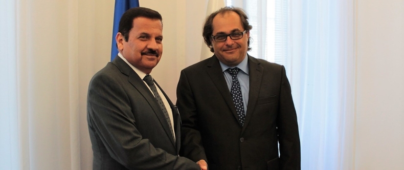 Minister Marek Gróbarczyk spotkał się z Ambasadorem Zjednoczonych Emiratów Arabskich - GospodarkaMorska.pl