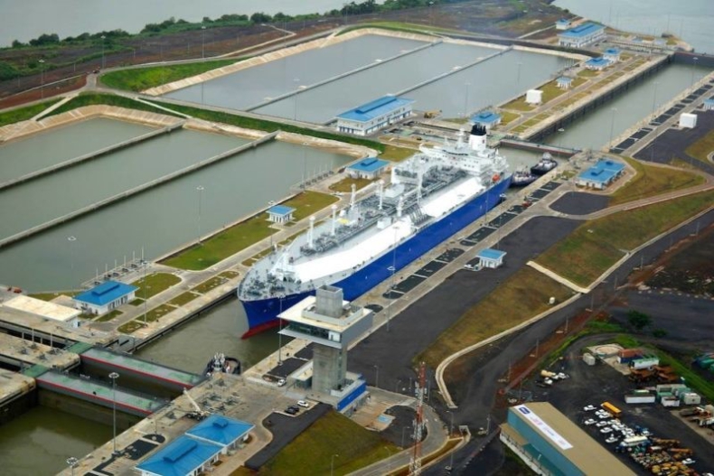 Gazowce LNG będą częściej odwiedzały Kanał Panamski - GospodarkaMorska.pl