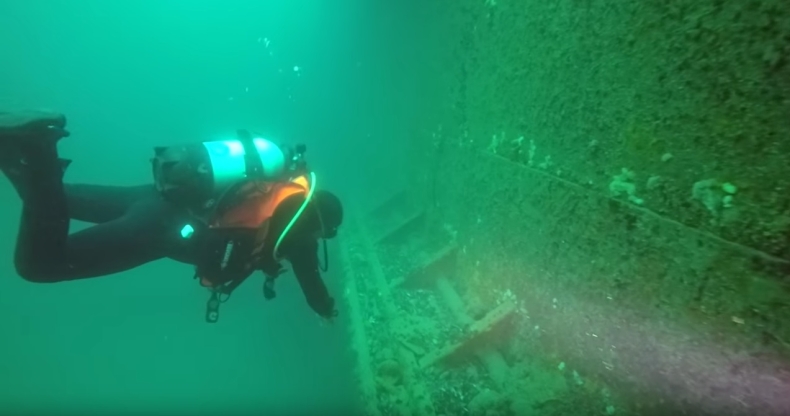 Bułgaria: Statek, który zatonął 97 lat temu stwarza zagrożenie ekologiczne (wideo) - GospodarkaMorska.pl