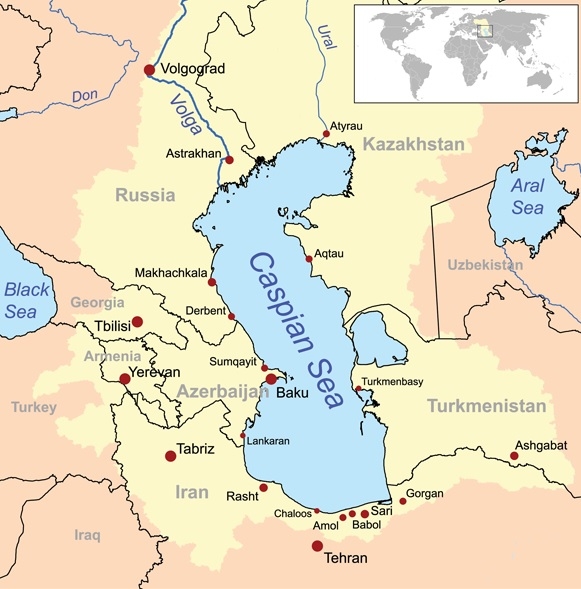 Francuskie media: konwencja ws. Morza Kaspijskiego wygraną Rosji - GospodarkaMorska.pl
