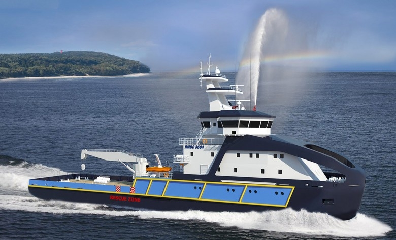 W stoczni Remontowa Shipbuilding ruszyła budowa pierwszego statku wielozadaniowego dla urzędów morskich - GospodarkaMorska.pl