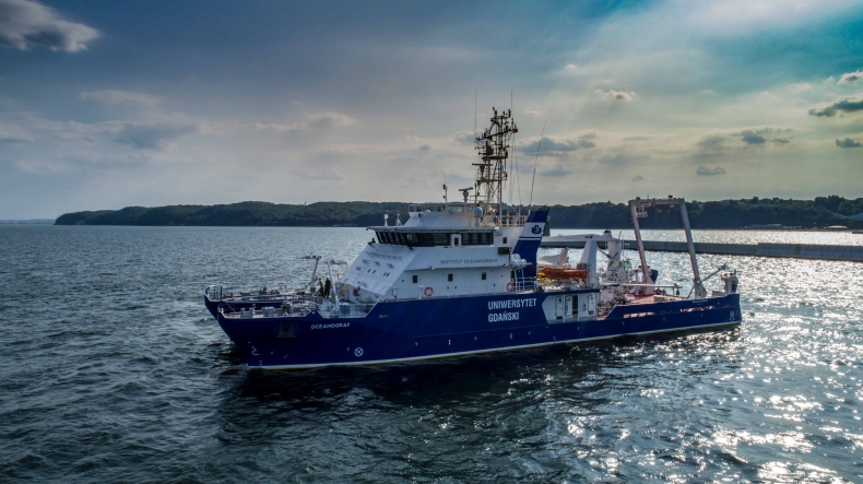 Oceanograf już w eksploatacji. Robi wrażenie (foto, wideo) - GospodarkaMorska.pl