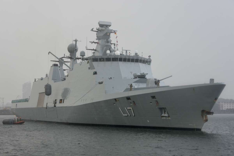 Duński okręt dowodzenia HDMS Esbern Snare w Gdyni - GospodarkaMorska.pl