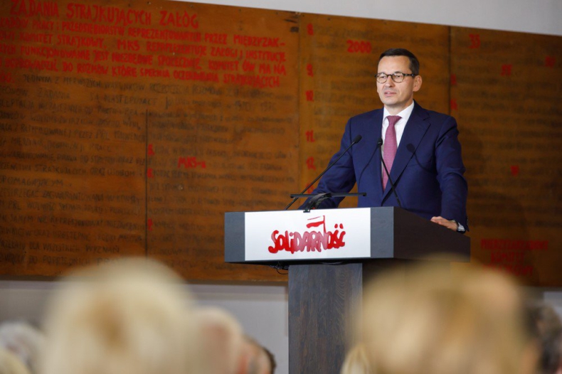 Premier: Pamięć o Solidarności coraz bardziej nas jednoczy - GospodarkaMorska.pl