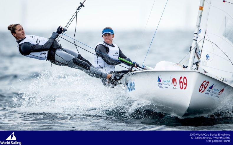 PŚ w żeglarstwie: W klasie 470 Polki awansowały na drugą pozycję - GospodarkaMorska.pl