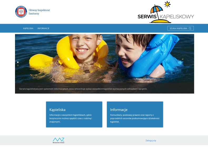 GIS: Ponad 800 tys. wejść na stronę serwisu kąpieliskowego - GospodarkaMorska.pl