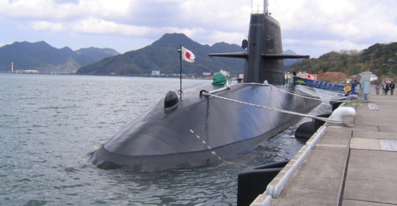 Okręt podwodny Japonii uczestniczył w ćwiczeniach na Morzu Południowochińskim - GospodarkaMorska.pl