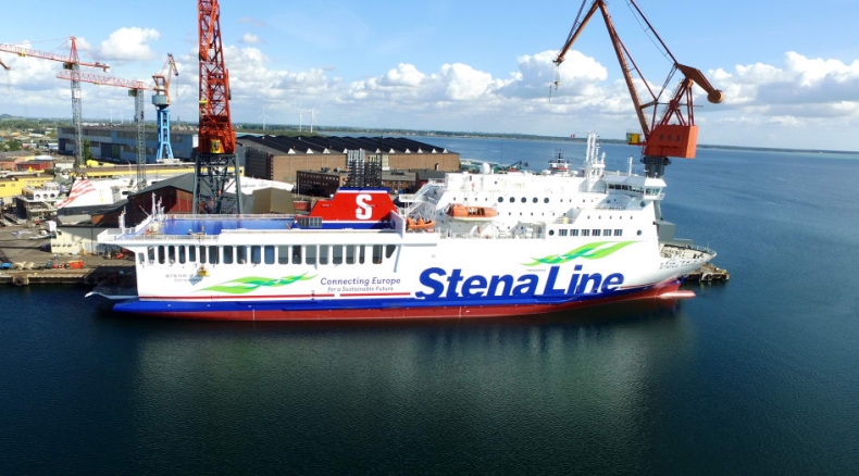 Prom Hammerodde już w barwach Stena Line. Oto jego nowa nazwa - GospodarkaMorska.pl