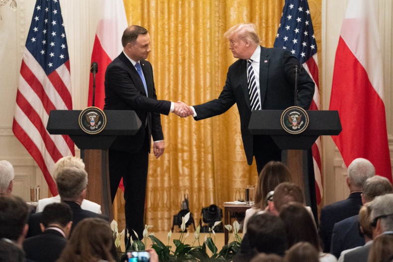 Duda: Mam nadzieję, że prezydent Trump podejmie decyzję o skierowaniu kolejnych jednostek wojsk do Polski - GospodarkaMorska.pl