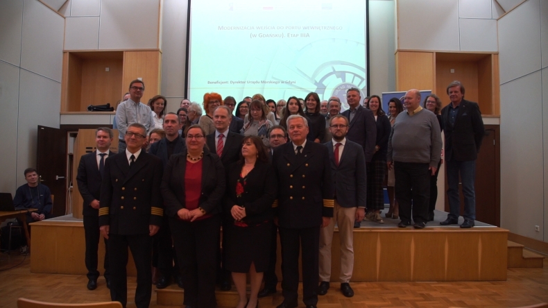 Urząd Morski w Gdyni otworzył projekt „Modernizacja wejścia do portu wewnętrznego (w Gdańsku). Etap IIIA” (foto, wideo) - GospodarkaMorska.pl