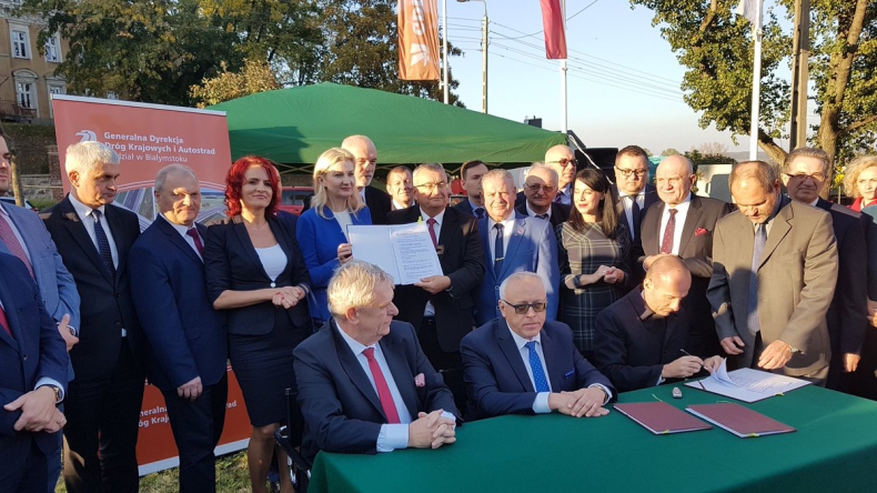 Łomża: Podpisano umowę na budowę zasadniczej części obwodnicy miasta - GospodarkaMorska.pl