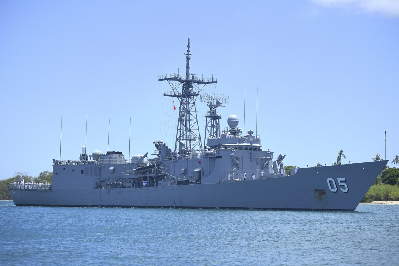 Australijska fregata będzie strzec przestrzegania sankcji przez Koreę Płn. - GospodarkaMorska.pl