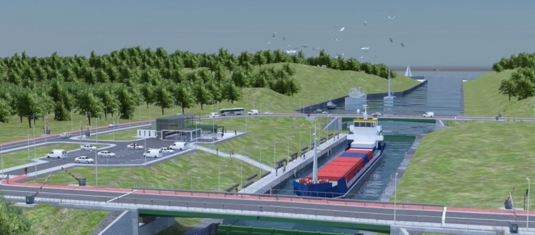 We wtorek symboliczne wbicie łopaty pod budowę przez Mierzeję Wiślaną - GospodarkaMorska.pl