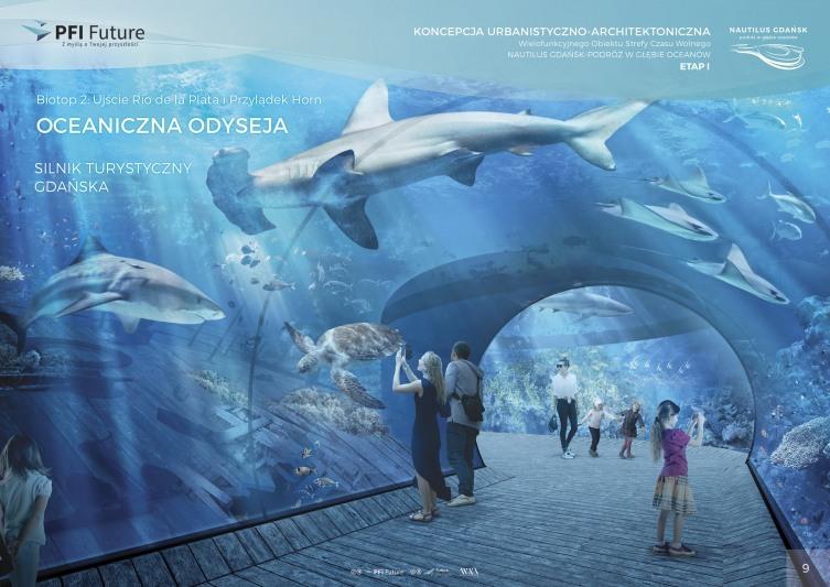 Znamy datę otwarcia oceanarium w Gdańsku. To będzie największy tego typu obiekt w Europie (wizualizacje) - GospodarkaMorska.pl
