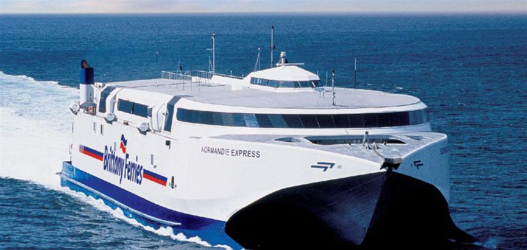Zakończono ważny remont promu Normandie Express - GospodarkaMorska.pl