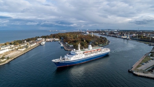 Marco Polo zakończył sezon wycieczkowców w Porcie Gdańsk. W tym roku padł rekord (foto, wideo) - GospodarkaMorska.pl