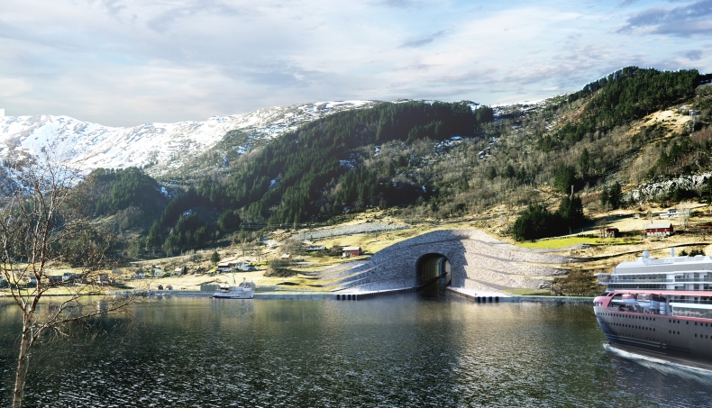 Tunel dla promów w Norwegii. Więcej problemów niż korzyści? - GospodarkaMorska.pl