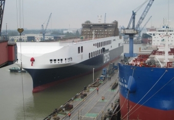 Kolejny nowy prom dla DFDS zwodowany - GospodarkaMorska.pl