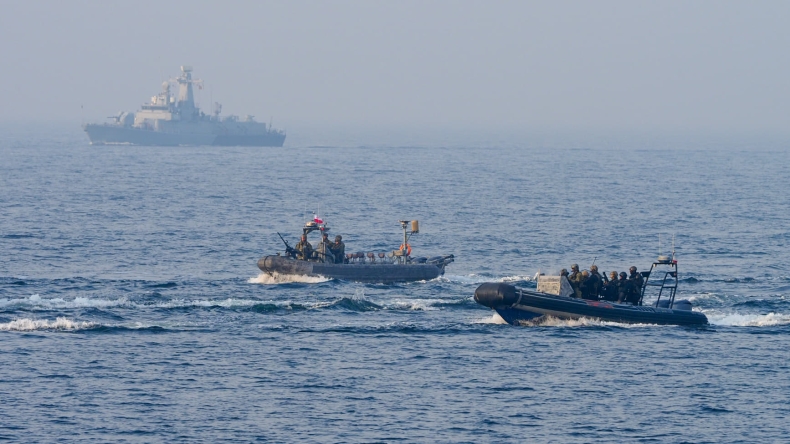 Faza morska ćwiczenia Kaper-18 (foto) - GospodarkaMorska.pl