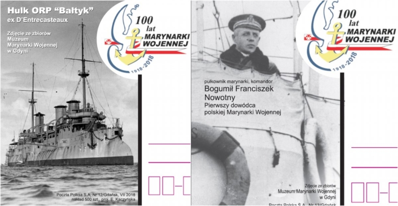 100 lat Marynarki Wojennej na kartkach pocztowych - GospodarkaMorska.pl