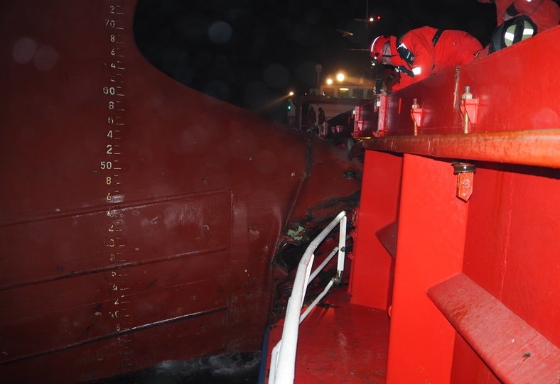 Kolizja dwóch drobnicowców na Morzu Północnym - GospodarkaMorska.pl