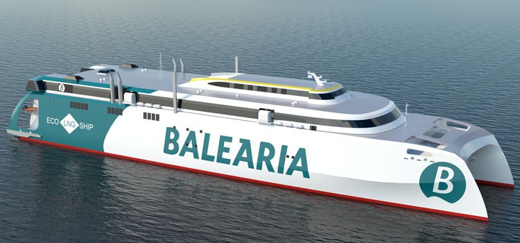 Rozpoczyna się wielka konwersja promów Baleària. Zostaną dostosowane do zasilania paliwem LNG - GospodarkaMorska.pl