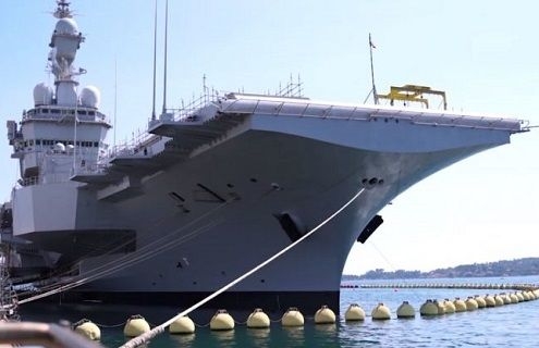 Zakończono modernizację lotniskowca Charles de Gaulle - GospodarkaMorska.pl