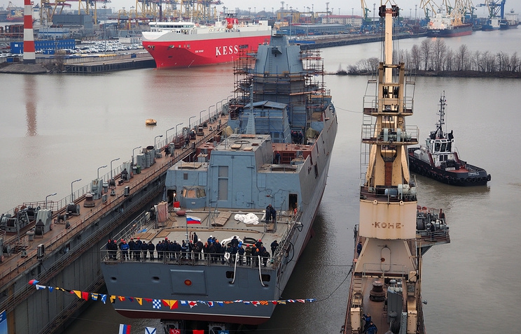 Nowoczesna rosyjska fregata rozpocznie niedługo próby morskie - GospodarkaMorska.pl